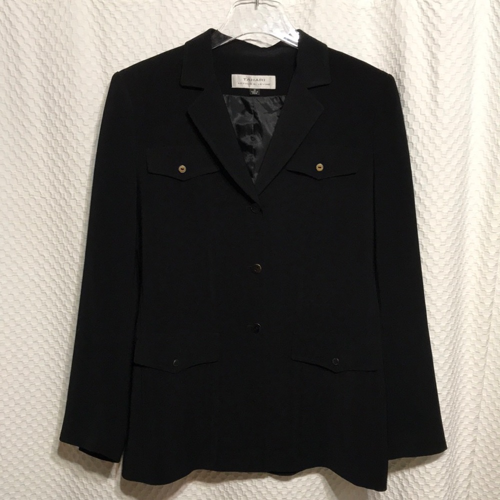 TAHARI Pant Suit - Black